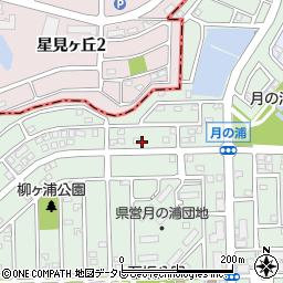 福岡県大野城市月の浦2丁目5周辺の地図