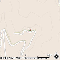 愛媛県大洲市河辺町山鳥坂610周辺の地図