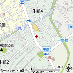 中央福岡ヤクルト販売株式会社　ヤクルトエステティックサロン大野城店周辺の地図