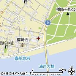 高知県高知市種崎719周辺の地図