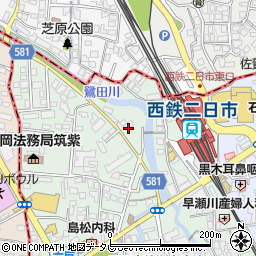 九州総合サービス株式会社　福岡南営業所周辺の地図