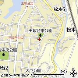 〒811-1221 福岡県那珂川市王塚台の地図