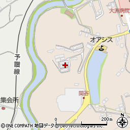 愛媛県大洲市西大洲463周辺の地図