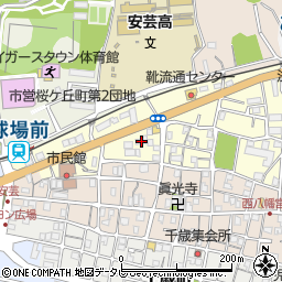 株式会社ＮＩＰＰＯ　高知東出張所周辺の地図