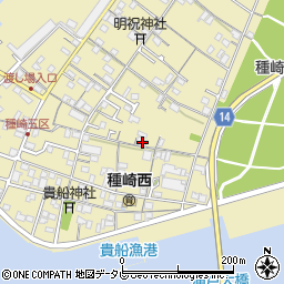 高知県高知市種崎703周辺の地図