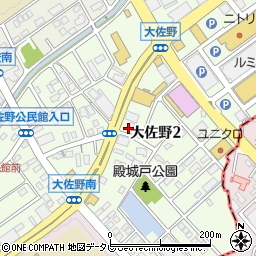 しょうき 太宰府店周辺の地図