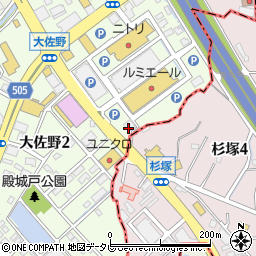 豊島屋太宰府店周辺の地図