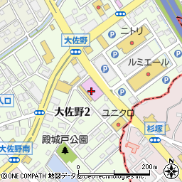 ＥＡＧＬＥ　Ｒ－１太宰府店周辺の地図