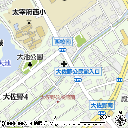 百合館周辺の地図