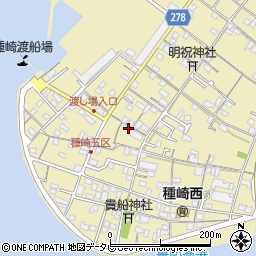 高知県高知市種崎329周辺の地図