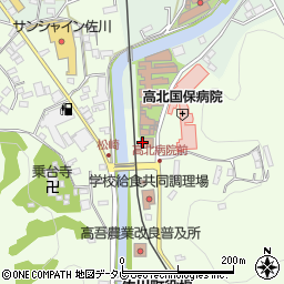 佐川町　デイケアセンターさくら荘周辺の地図