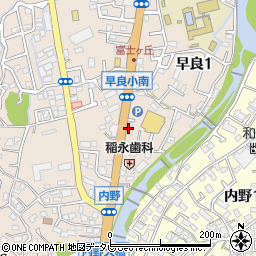 深川生花店周辺の地図