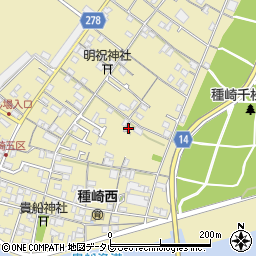 高知県高知市種崎709周辺の地図