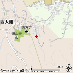 愛媛県大洲市西大洲2013周辺の地図