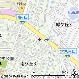 富貴南ケ丘店周辺の地図