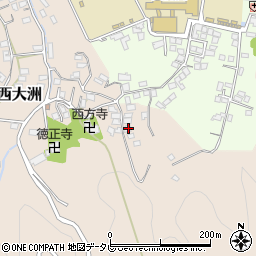 愛媛県大洲市西大洲2557周辺の地図