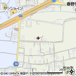 高知県高知市春野町弘岡中1820周辺の地図