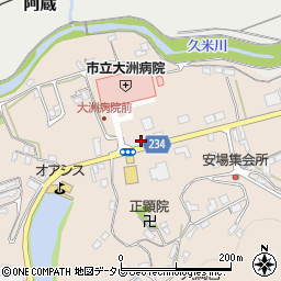 日本調剤　大洲薬局周辺の地図