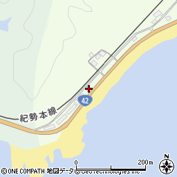 和歌山県東牟婁郡串本町西向1355周辺の地図