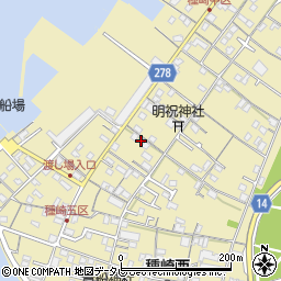 高知県高知市種崎343周辺の地図
