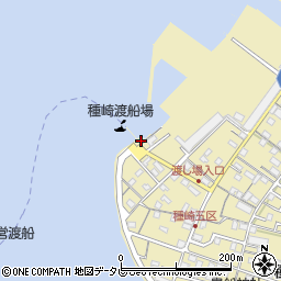 種崎渡船場（高知県）周辺の地図