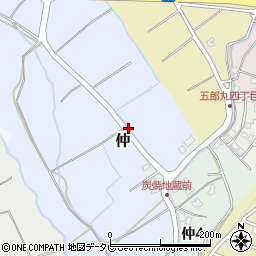 福岡県那珂川市仲236周辺の地図