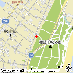 高知県高知市種崎729周辺の地図