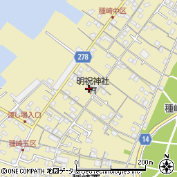 高知県高知市種崎351周辺の地図