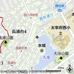 長浦2号公園周辺の地図