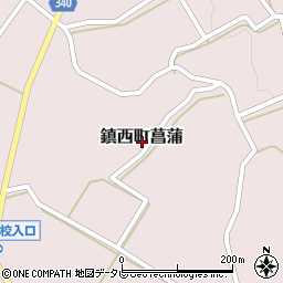 佐賀県唐津市鎮西町菖蒲周辺の地図