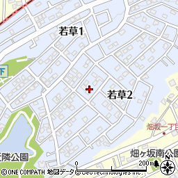 福岡県大野城市若草2丁目周辺の地図