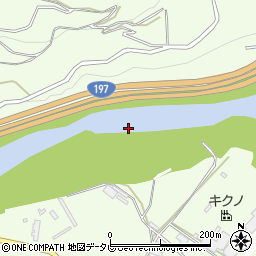 肱川周辺の地図