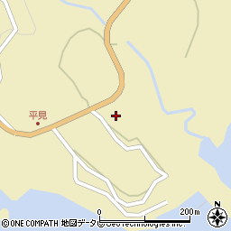 里野保郷会周辺の地図