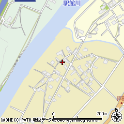 大分県宇佐市上拝田179周辺の地図