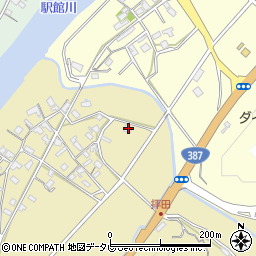 大分県宇佐市上拝田24周辺の地図