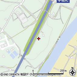 宇佐別府道路周辺の地図