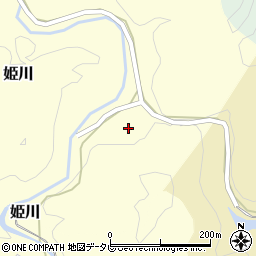 和歌山県東牟婁郡串本町姫川38周辺の地図