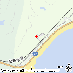 和歌山県東牟婁郡串本町西向1345周辺の地図
