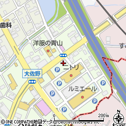 バーミヤン 太宰府大佐野店周辺の地図