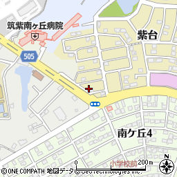 福岡県大野城市紫台27周辺の地図