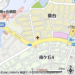 福岡県大野城市紫台25周辺の地図