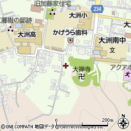 愛媛県大洲市大洲997周辺の地図