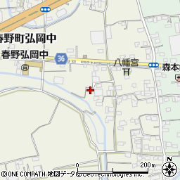 高知県高知市春野町弘岡中721周辺の地図