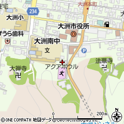 愛媛県大洲市大洲1018周辺の地図