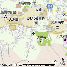 愛媛県大洲市大洲1000周辺の地図