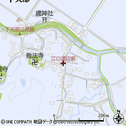 江口酒店前周辺の地図