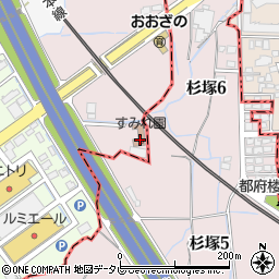 児童発達支援センターすみれ園周辺の地図