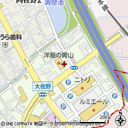 セブンイレブン太宰府大佐野１丁目店周辺の地図