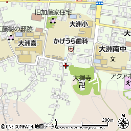 愛媛県大洲市大洲998周辺の地図