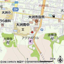 愛媛県大洲市大洲1009周辺の地図